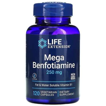 Life Extension Mega Benfotiamine, 250mg - 120 vcaps