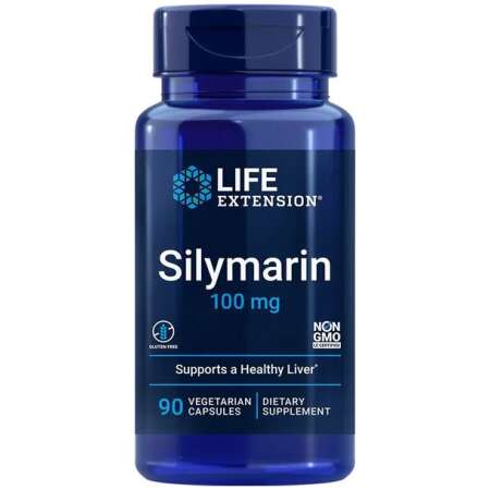 Life Extension Silymarin, 100mg - 90 vcaps