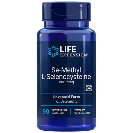 Life Extension Se-Methyl L-Selenocysteine, 200mcg - 90 vcaps