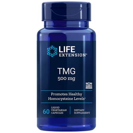 Life Extension TMG, 500mg - 60 liquid vcaps