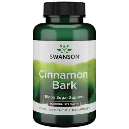 Swanson Cinnamon Bark, Maximum Strength - 120 caps