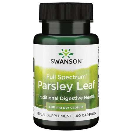 Swanson Full Spectrum Parsley Leaf, 400mg - 60 caps