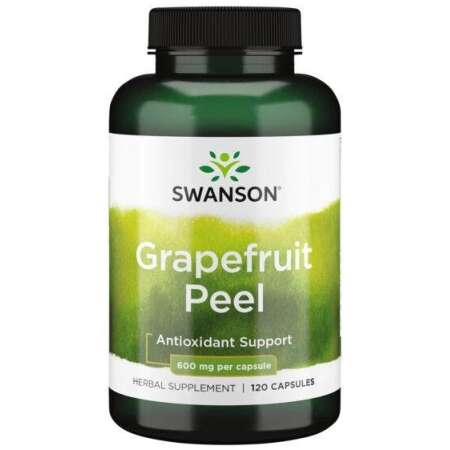Swanson Grapefruit Peel, 600mg - 120 caps