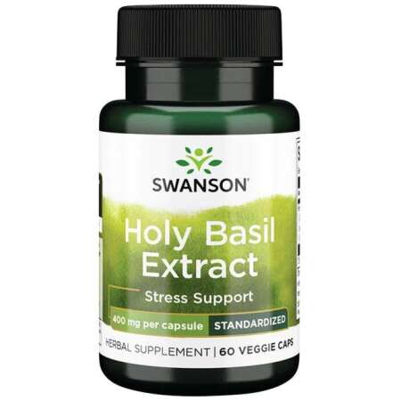 Swanson Holy Basil Extract, 400mg - 60 vcaps