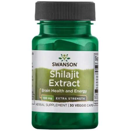Swanson Shilajit Extract, 100mg - 30 vcaps