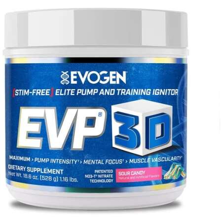 Evogen EVP 3D, Sour Candy - 528g
