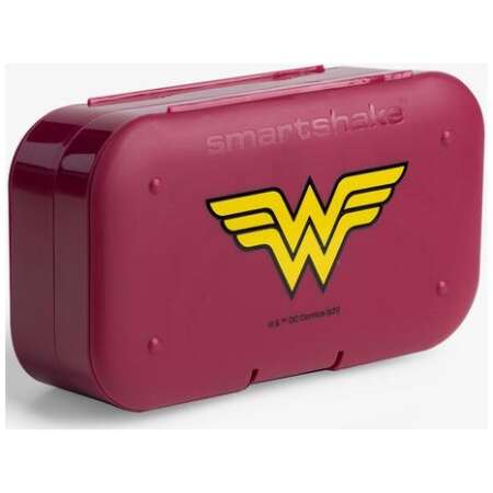 SmartShake Pill Box Organizer, 2-pack - DC Wonderwoman
