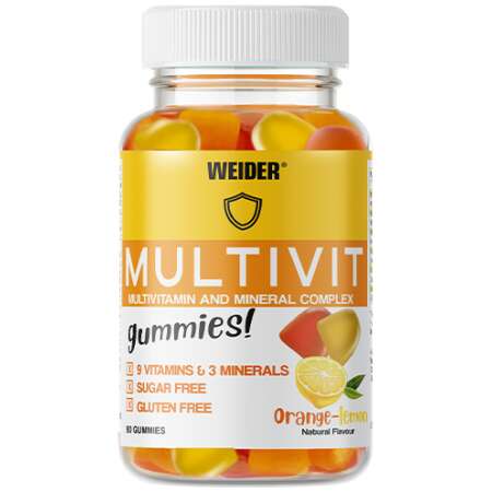 Weider Multivit, Orange Lemon - 80 gummies