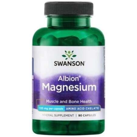 Swanson Albion Magnesium, 133mg - 90 caps