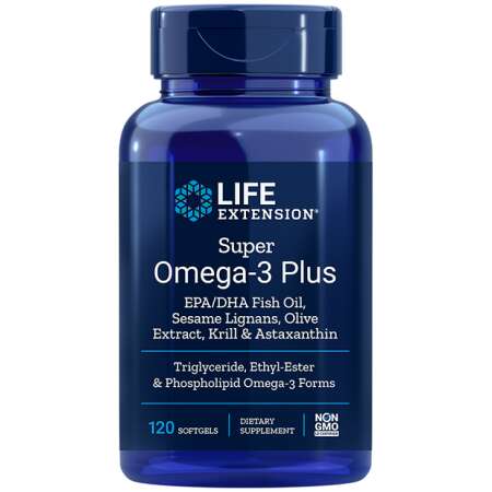 Life Extension Super Omega-3 Plus - 120 softgels