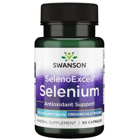 Swanson SelenoExcell Selenium, 200mcg - 60 caps