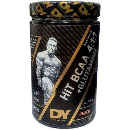 Dorian Yates HIT BCAA 4:1:1 + Glutamine, Peach - 450g