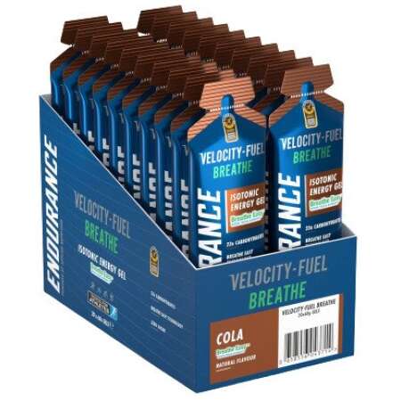 Applied Nutrition Endurance Breathe Isotonic Energy Gel, Cola - 20 x 60g
