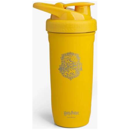 SmartShake Harry Potter Collection Stainless Steel Shaker, Hufflepuff - 900 ml.