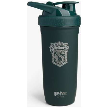 SmartShake Harry Potter Collection Stainless Steel Shaker, Slytherin - 900 ml.