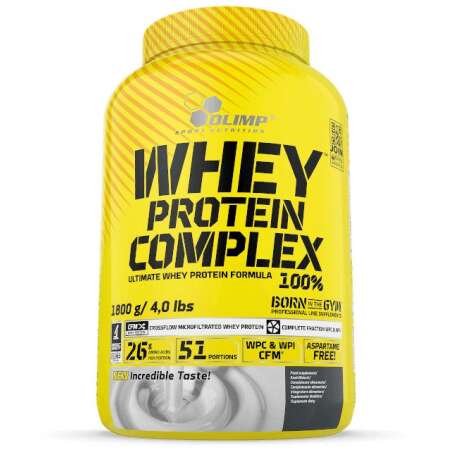 Olimp Nutrition Whey Protein Complex 100%, Strawberry - 1800g