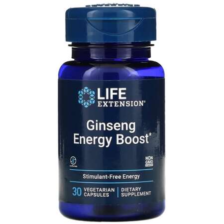 Life Extension Ginseng Energy Boost - 30 vcaps