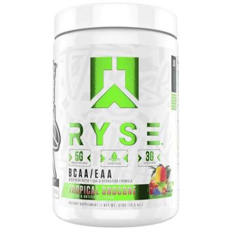 RYSE BCAA + EAA, Tropical Snocone - 378g