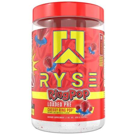 RYSE Loaded Pre, Cherry Ring Pop (EAN 854050008697) - 420g