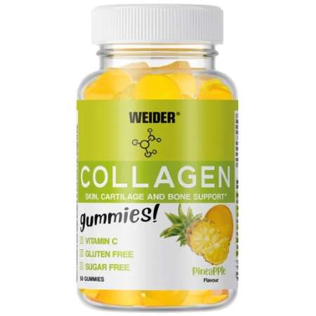 Weider Collagen, Pineapple Flavour - 50 gummies