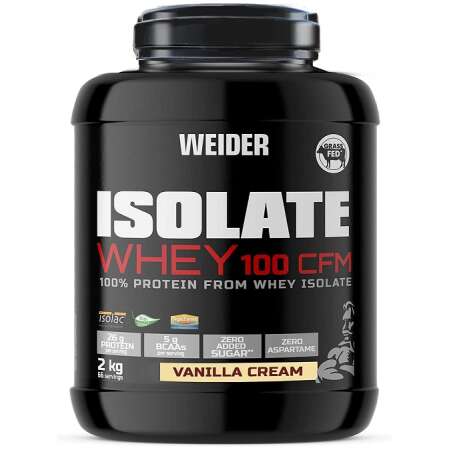 Weider Isolate Whey 100 CFM, Vanilla Cream - 2000g