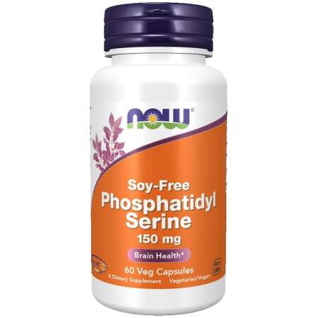 NOW Foods Phosphatidyl Serine, 150mg Soy Free - 60 vcaps