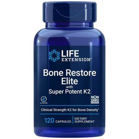 Life Extension Bone Restore Elite with Super Potenet K2 - 120 caps