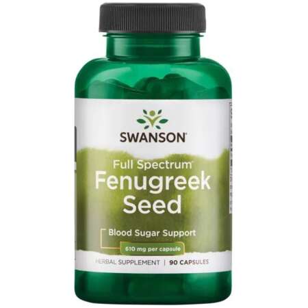 Swanson Fenugreek Seed, 610mg - 90 caps