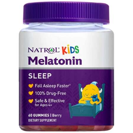 Natrol Kids Melatonin, Berry - 60 gummies