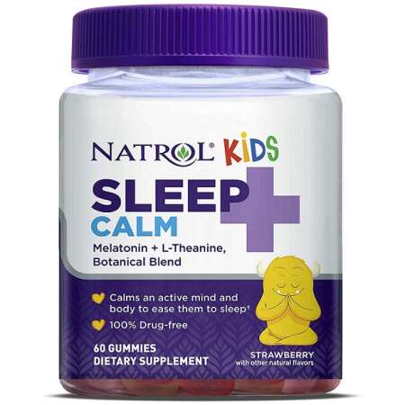 Natrol Kids Sleep + Calm, Strawberry - 60 gummies
