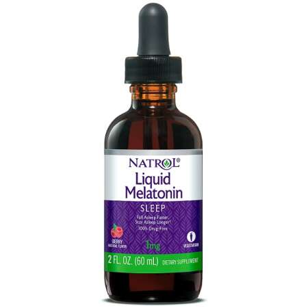 Natrol Liquid Melatonin, Berry - 60 ml.