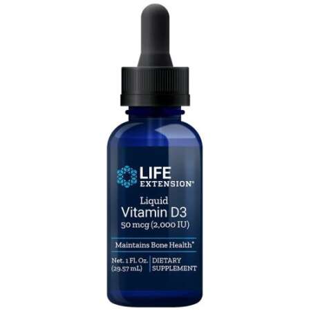Life Extension Liquid Vitamin D3, 50mcg - 29 ml.