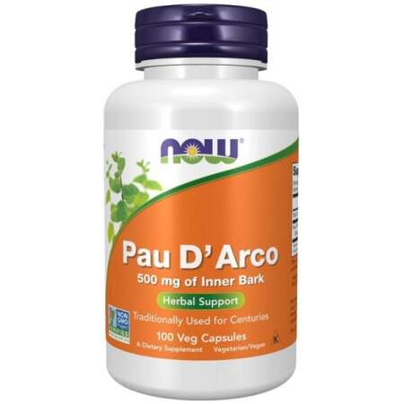 NOW Foods Pau D'Arco, 500mg - 100 vcaps