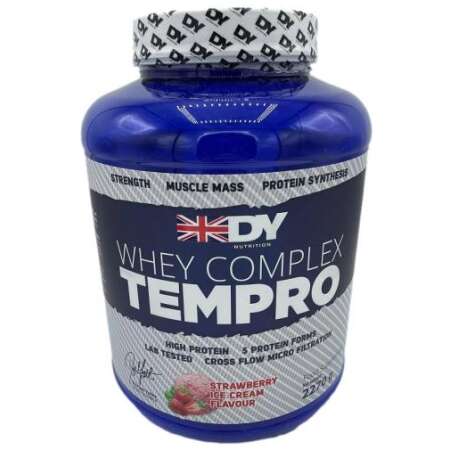 Dorian Yates Whey Complex Tempro, Strawberry - 2270g