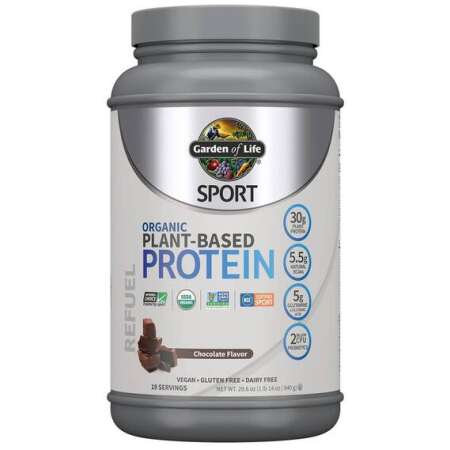 Garden of Life Sport Plant-Based Protein, Chocolate - 840g