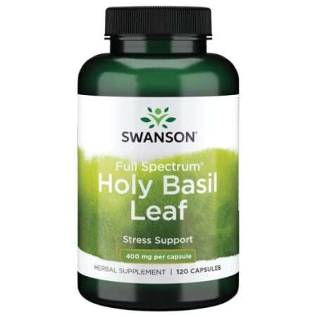 Swanson Holy Basil Leaf, 400mg - 120 caps