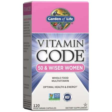 Garden of Life Vitamin Code 50 & Wiser Women - 120 vcaps
