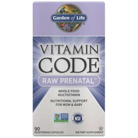 Garden of Life Vitamin Code Raw Prenatal - 90 vcaps