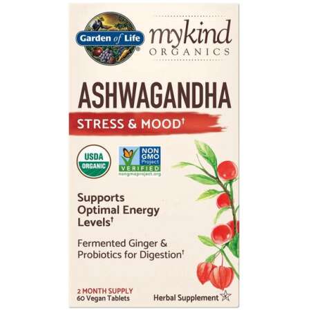 Garden of Life Mykind Ashwagandha - 60 vegan tablets