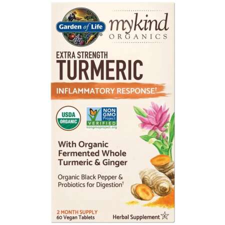 Garden of Life Mykind Extra Strength Turmeric - 60 vegan tablets