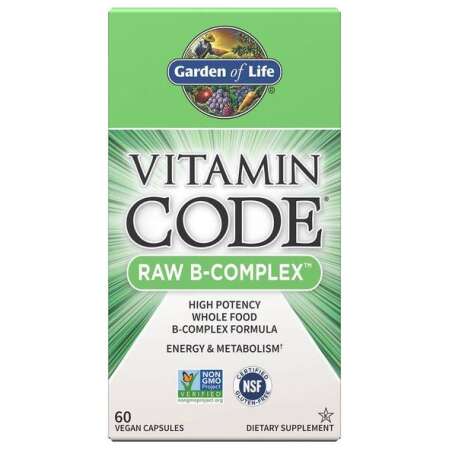 Garden of Life Vitamin Code Raw B-Complex - 60 vegan caps