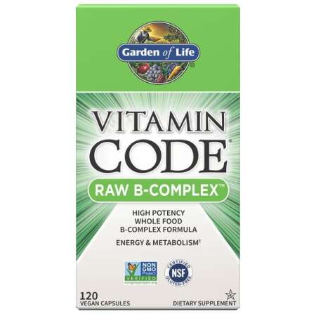 Garden of Life Vitamin Code Raw B-Complex - 120 vegan caps