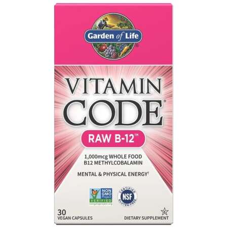 Garden of Life Vitamin Code Raw B-12 - 30 vegan caps