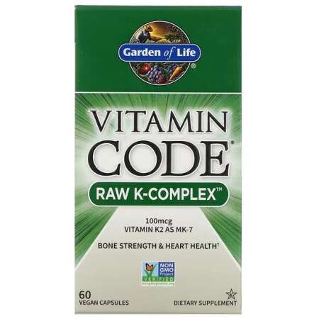 Garden of Life Vitamin Code Raw K-Complex - 60 vegan caps