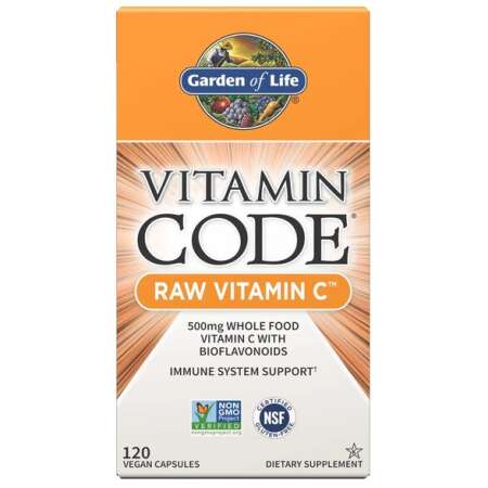 Garden of Life Vitamin Code Raw Vitamin C - 120 vegan caps