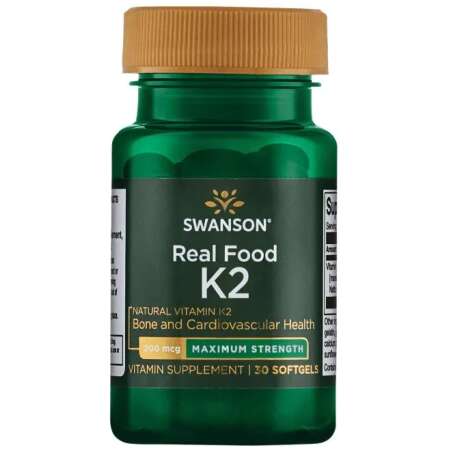 Swanson Vitamin K-2 - Natural, 200mcg - 30 softgels