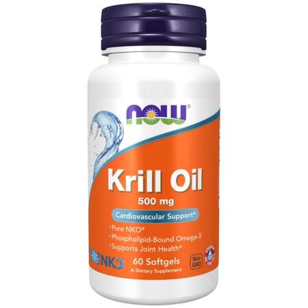 NOW Foods Krill Oil, 500mg - 60 softgels