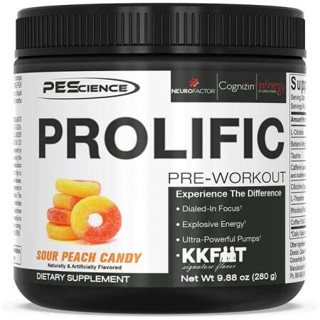PEScience Prolific, Sour Peach Candy - 280g
