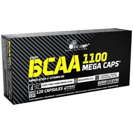 Olimp Nutrition BCAA 1100 Mega Caps - 120 caps