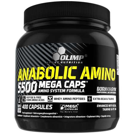 Olimp Nutrition Anabolic Amino 5500, Mega Caps - 400 caps